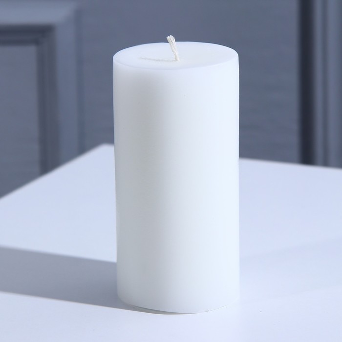 

Свеча-столбик «Time is now», белая, 4,5 х 9 см