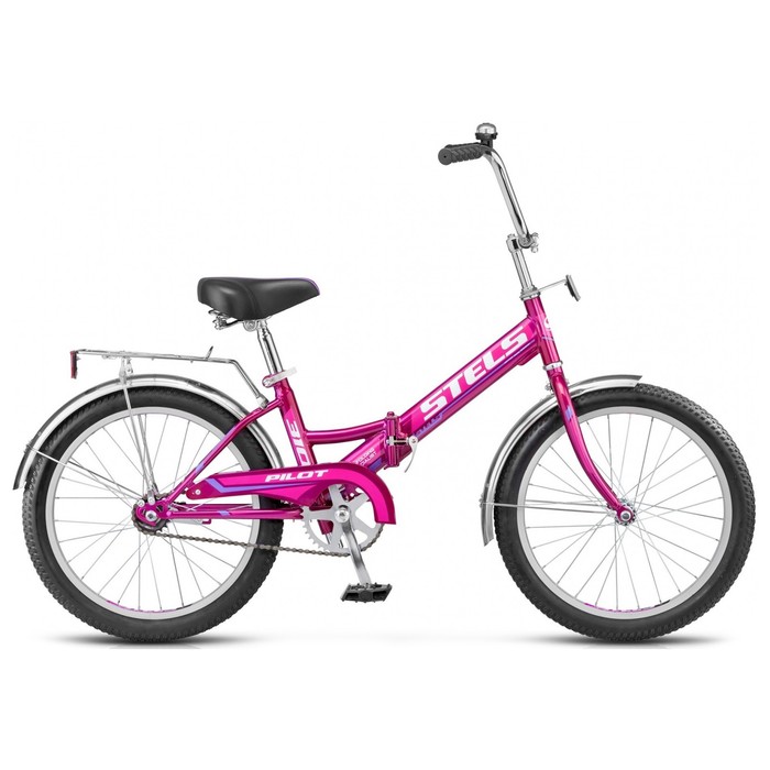 Велосипед 20 Stels Pilot-310, Z010, цвет фиолетовый, размер 13 велосипед 20 stels tyrant v030 цвет оливковый размер 21