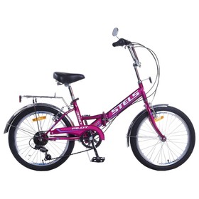 

Велосипед 20" Stels Pilot-350, Z010, цвет фиолетовый, размер 13"