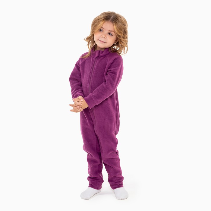 фото Комбинезон детский, цвет вишня, рост 86-92 см юниор текстиль