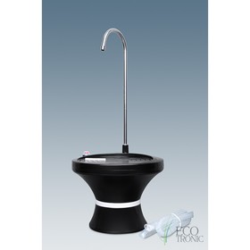 

Помпа Ecotronic PLR-500, электрическая, 5 Вт, 1.3 л/мин, 1500 мАч, от USB, чёрная