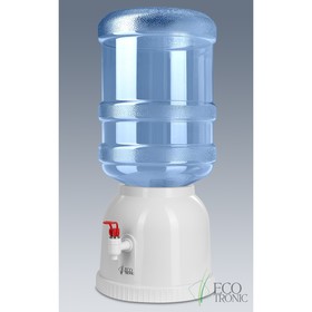 Раздатчик воды Ecotronic L2-WD, под бутыль 19 л, без нагрева и охлаждения, белый Ош