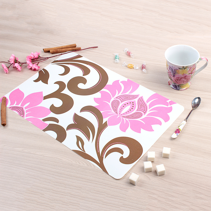 Набор салфеток кухонных 12 шт "Орнамент" 6 шт - 44х28 см, 6 шт - 9х9 см