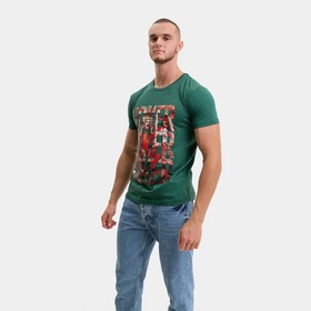 

Футболка Joker, цвет зелёный, размер 52 (2XL)