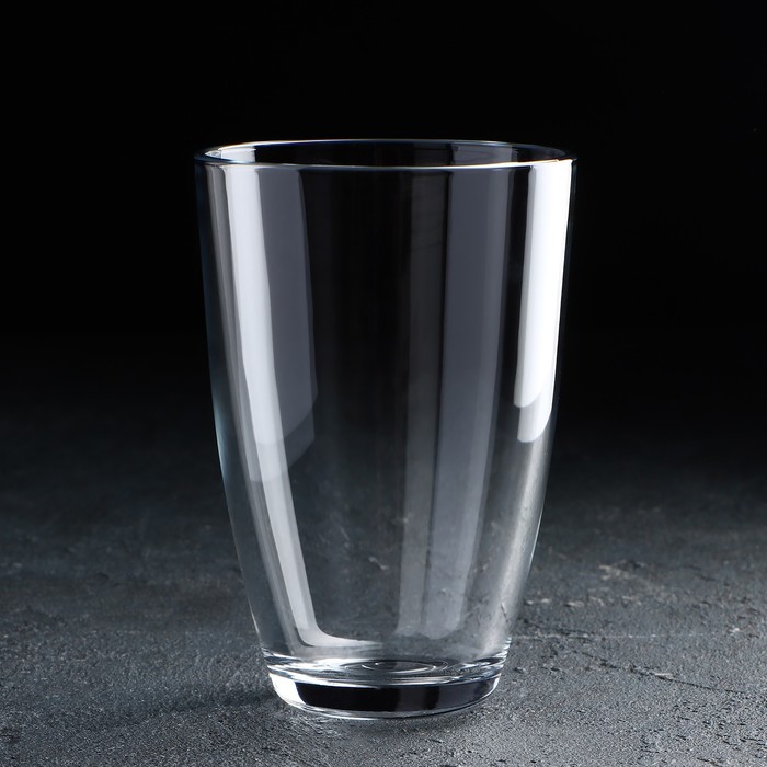 стакан 420 мл unigood стеклянный hm dg50 Стакан стеклянный «Аква», 360 мл