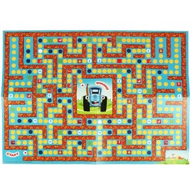 

Игра-ходилка Синий трактор «Лабиринт на ферме», 217 × 330 × 27мм