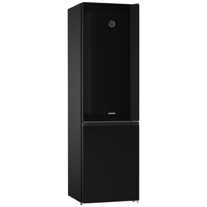 Холодильник Gorenje NRK 6201 SYBK, двухкамерный, класс А+, 353 л, чёрный