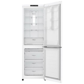 

Холодильник LG GA B 419 SWJL, двухкамерный, класс А+, 354 л, белый