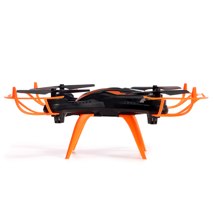 фото Квадрокоптер lh-x15wf, камера, передача изображения на смартфон, wi-fi, цвет чёрно-оранжевый