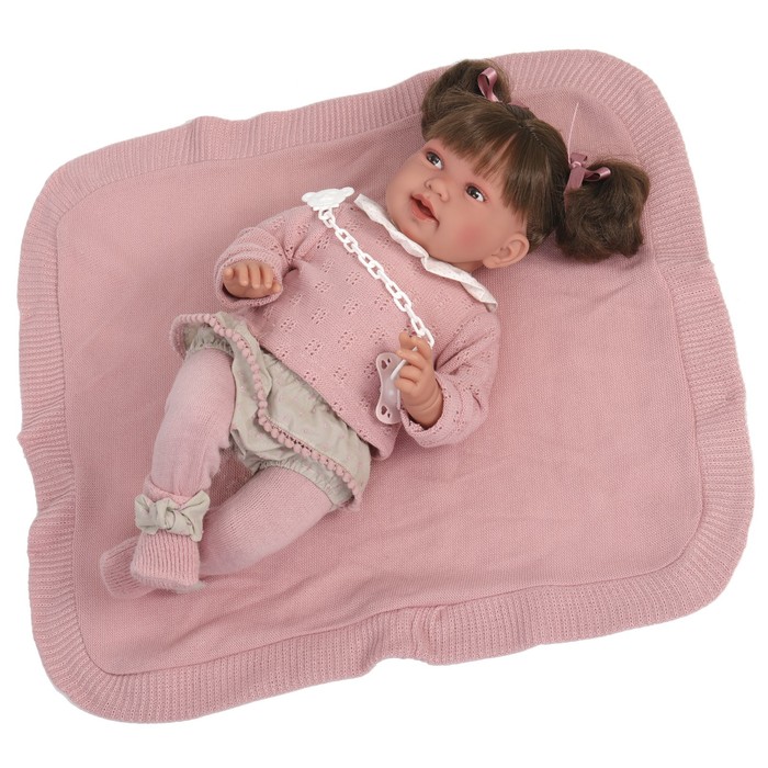 Кукла «Ника», в розовом, 40 см, мягконабивная