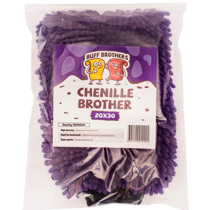 

Варежка для мойки авто Buff Brothers Chenille Brother
