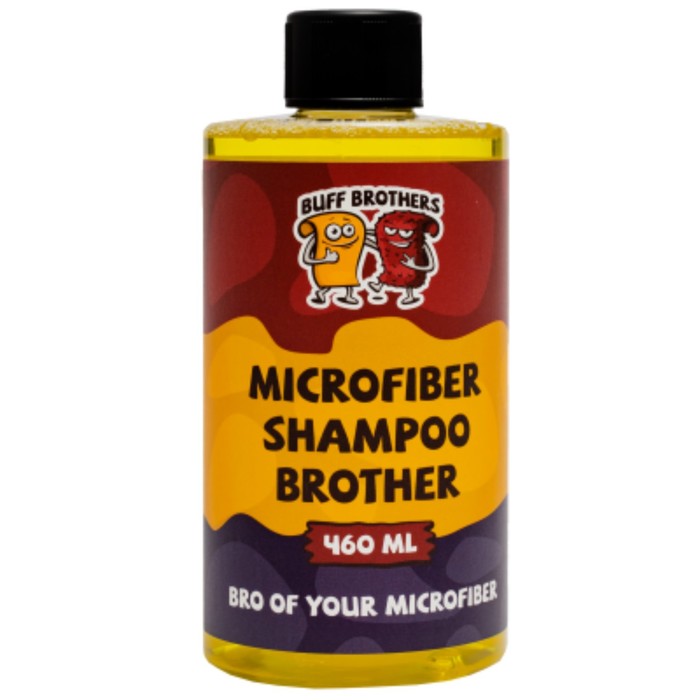 

Бережный шампунь для стирки микрофибр Buff Brothers Microfiber Shampoo Brother, 460 мл