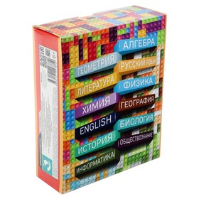 

Комплект предметных тетрадей 48 листов "Легко!" обложка мелованный картон, УФ-лак, конгрев, блок офсет