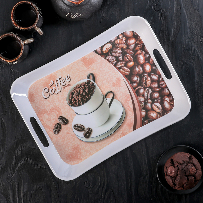 Поднос прямоугольный "Весенняя радость", цвета МИКС