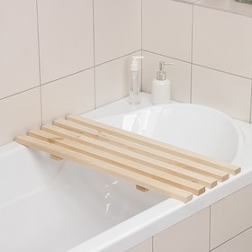 Сиденье для ванны, 68×27×3,5 см, сосна Ош