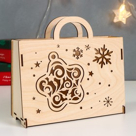 

Шкатулка "Чемоданчик: Звезда" 20,5х8х18,5 см