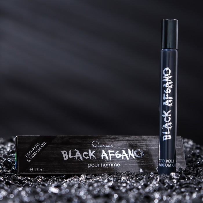 Парфюмерное масло мужское BLACK AF6ANO MEN, 17 мл