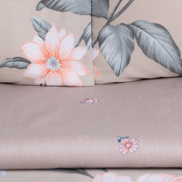 

Постельное бельё LoveLife 1,5сп «Флора» 143х215 см, 150х225 см, 50х70 см-2шт,100%хлопок,сатин,125г/м²