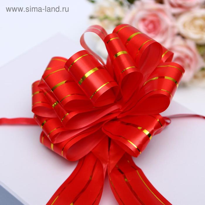 

Бант-шар №4,5 "Золотое сечение", цвет красный