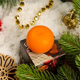 купить Мыло сувенирное Новогодний мандарин, органическое, 20 г