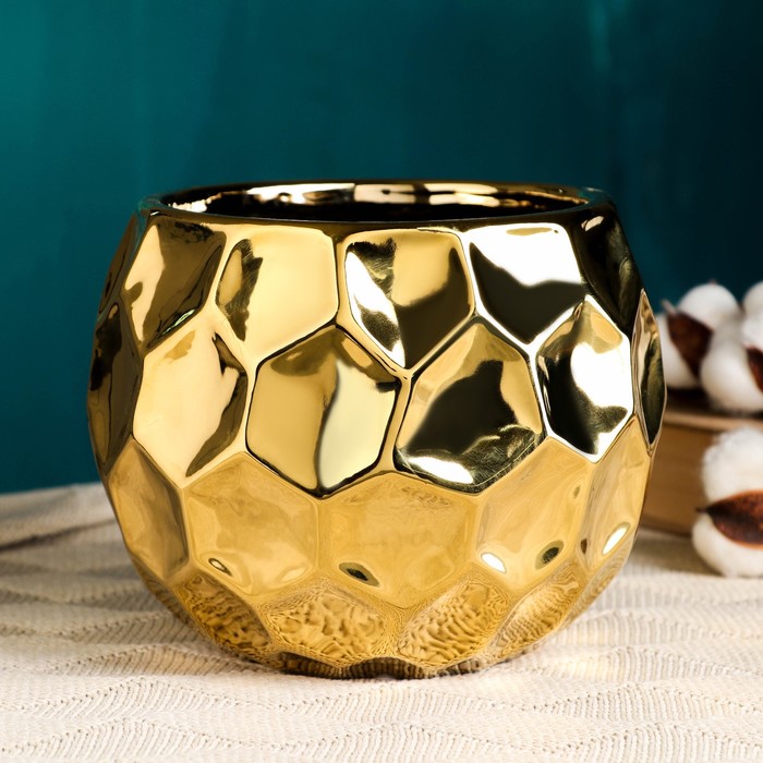 Кашпо "Солнечный шар" 19х19х16см 7875764