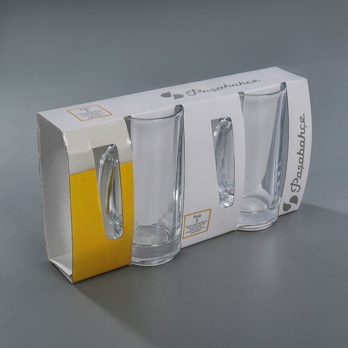 Набор кружек для пива 380 мл "Паб", 2 шт