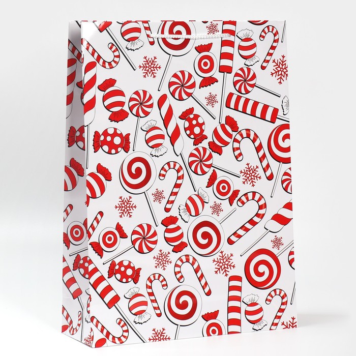 Пакет ламинированный вертикальный «Сладости», L 28 × 38 × 9 см доступные радости пакет ламинированный вертикальный зайчонок l 28 × 38 × 9 см