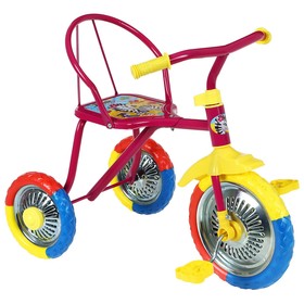 Велосипед трёхколёсный Micio Зверята, колёса 10'/8', цвет лиловый Ош