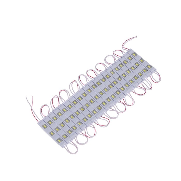 фото Светодиодный модуль smd5630, 1.5 вт, 3 led, 135 lm, ip65, 6500к ,12v белый, набор 20 шт.