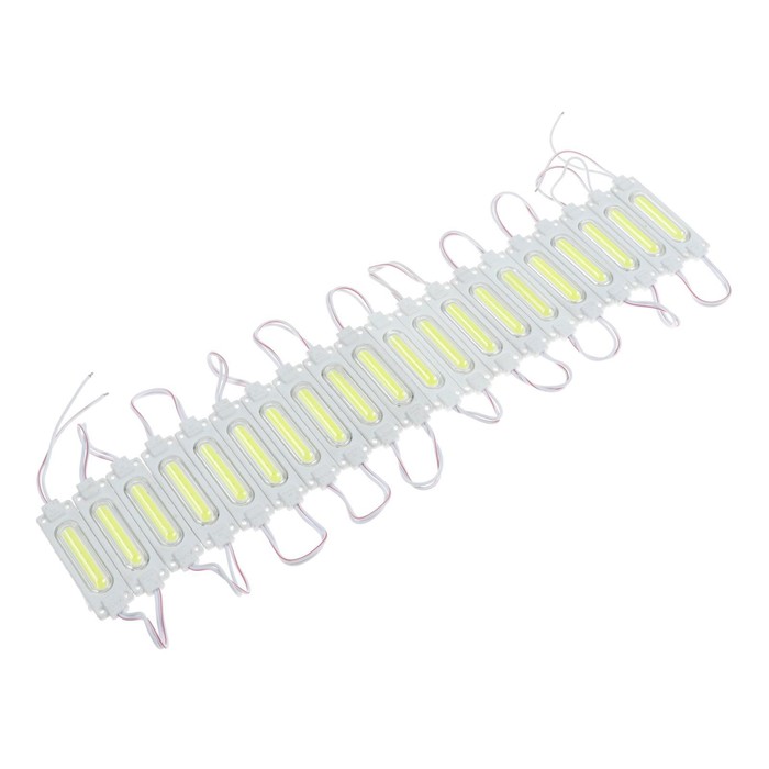 Светодиодный модуль SMD5730, 2 Вт, COB , 190 Lm, IP65, 6500К , 12V БЕЛЫЙ, набор 20 шт.