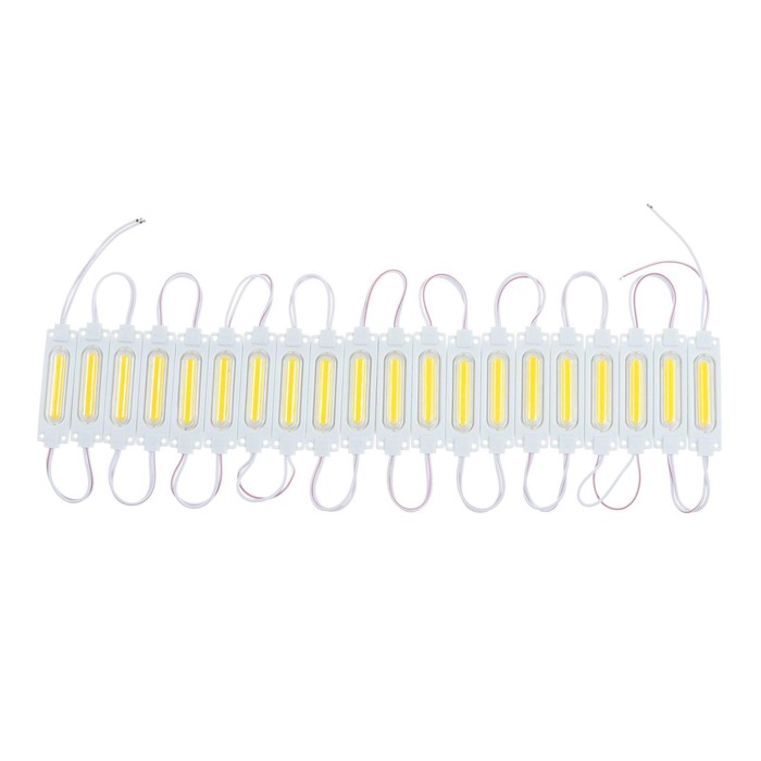 фото Светодиодный модуль smd5730, 2 вт, cob, 190 lm, ip65, 3000к , 12v т-белый, набор 20 шт.