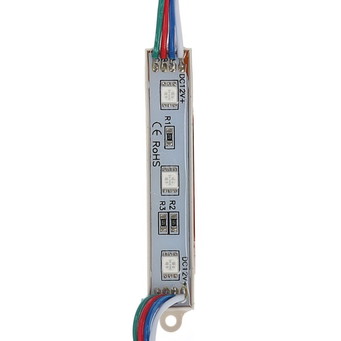 Светодиодный модуль SMD5050, 3 LED, 15 Lm/1LED, 1W/модуль, IP65, RGB, набор 20 шт.