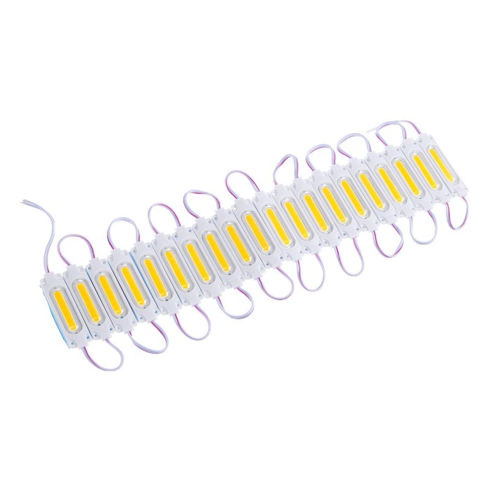 фото Светодиодный модуль smd5730, 2 вт, cob , 190 lm, ip65, 3000к , 12 v т-белый, набор 20 шт.