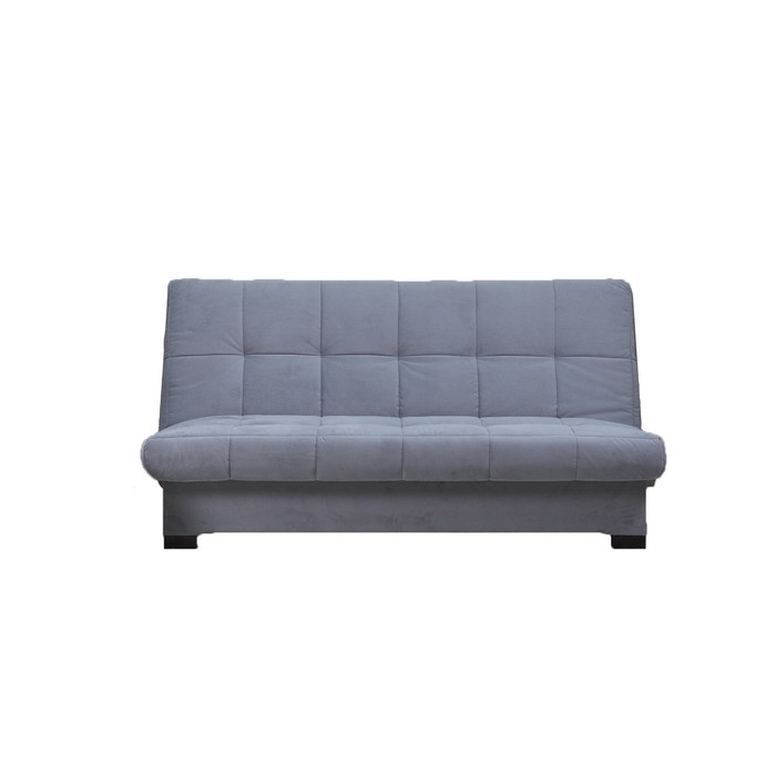 Прямой диван «Осло», механизм книжка, велюр, цвет серый прямой диван бонн механизм книжка велюр цвет серый