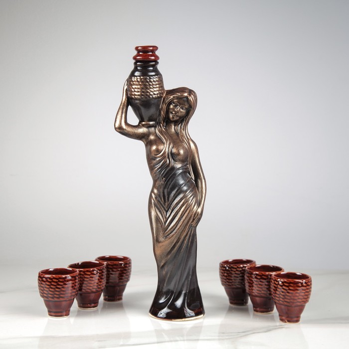 Штоф с рюмками "Елена" 7 предметов, 0,5 л