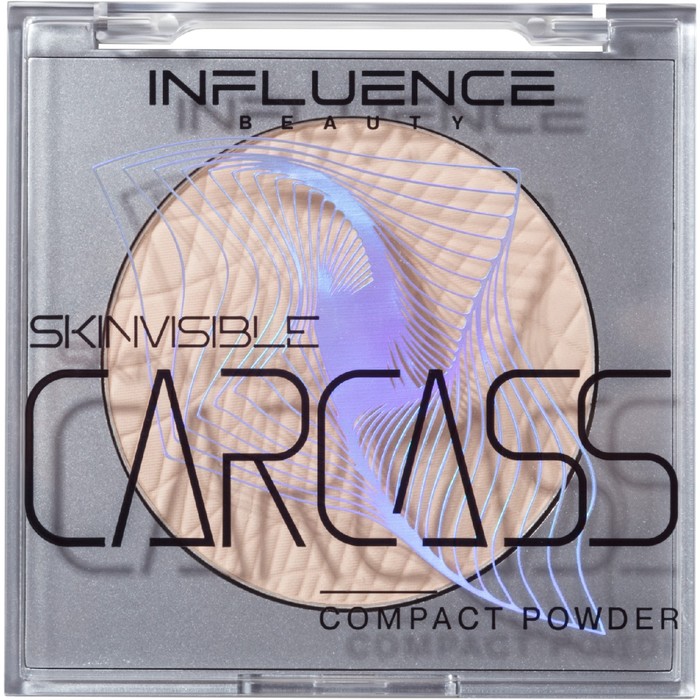 Пудра Influence Beauty Skinvisible carcass, компактная, тон 01, 4.2г цена и фото