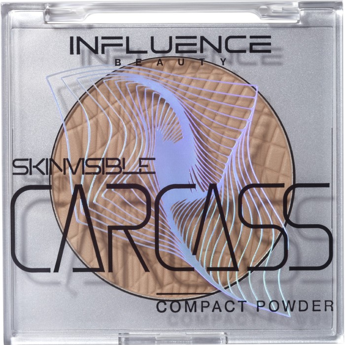Пудра Influence Beauty Skinvisible carcass, компактная, тон 04, 4.2г