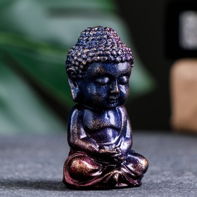 Фигура 'Будда' синий космос, 7см Ош