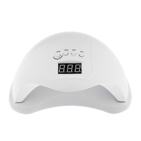 

Лампа для гель-лака LuazON LUF-01, UV/LED, 48 Вт, 24 диода, таймер 60/90/120 с, USB, белая