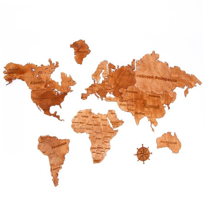 Пазл «Карта Мира» пазл историческая карта мира 2000 элементов