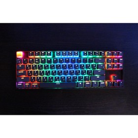 

Клавиатура Keychron K8, беспр., механическая, 87 клавиш, RGB подсветка, Blue Switch
