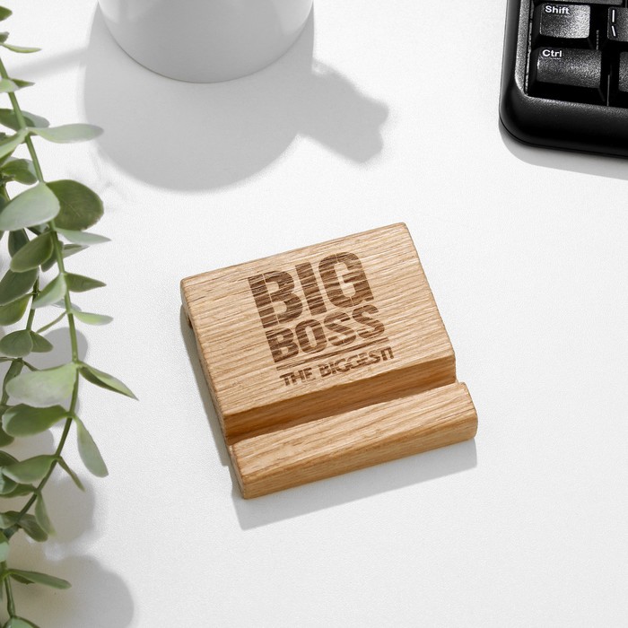 

Подставка под телефон, планшет "BIG BOSS " 8х8х1,6 см