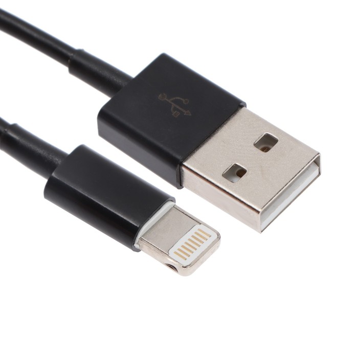 

Кабель Mirex (13700-AM8PM30B), Lightning - USB, 3 м, черный