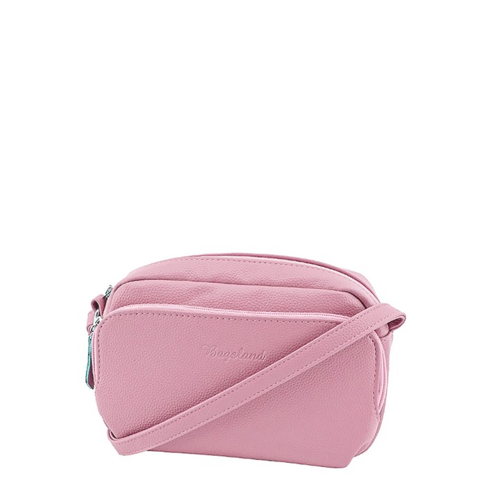 

Сумка кросс-боди, отдел на молнии, цвет розовый 14х20х7см