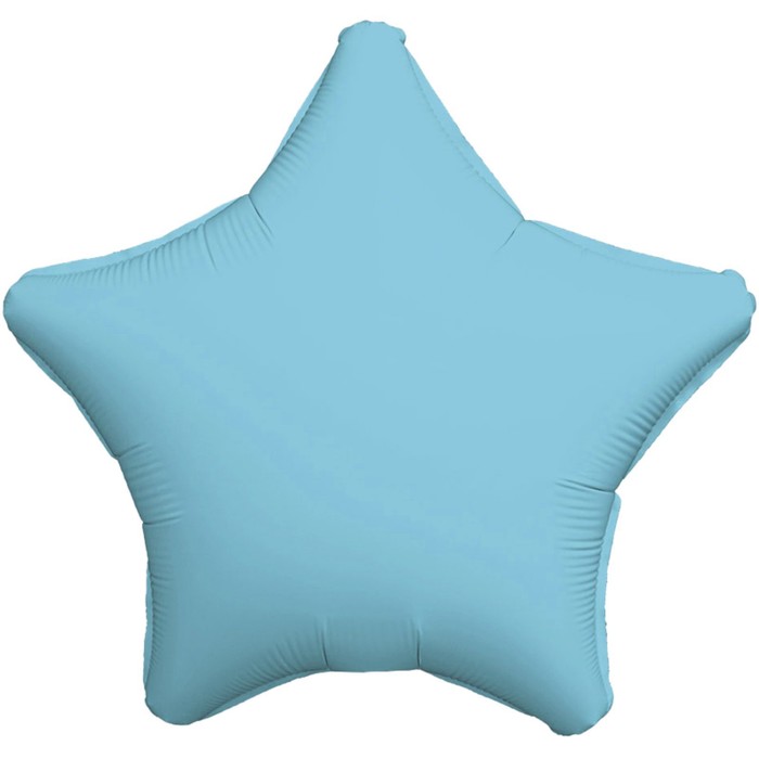 Шар фольгированный 19 «Звезда», мистик аквамарин шар фольгированный 18 звезда мистик голубой