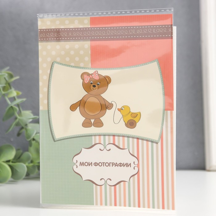 

Фотоальбом на 36 фото 10х15 см "Мишка"