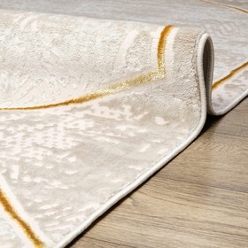 

Ковер овальный Alfa, размер 160x230 см (05510A_KREM/KGRI)