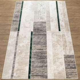 

Ковер прямоугольный Alfa, размер 160x300 см (05518A_KREM/KGRI)