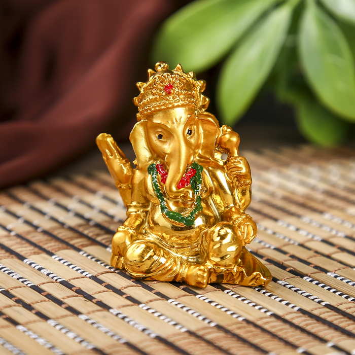 Нэцкэ под золото "Ганеша"