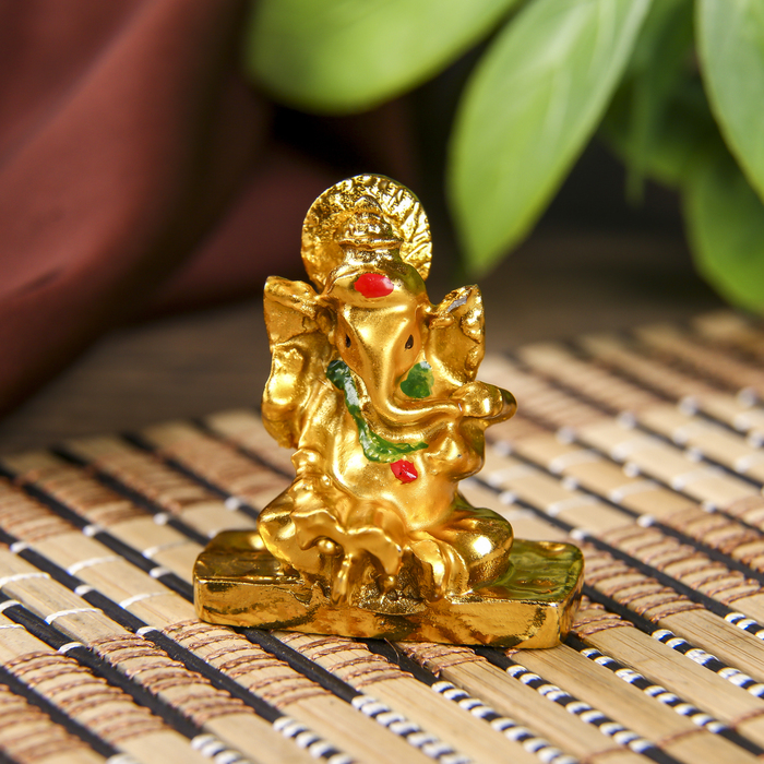 Нэцкэ под золото "Ганеша"